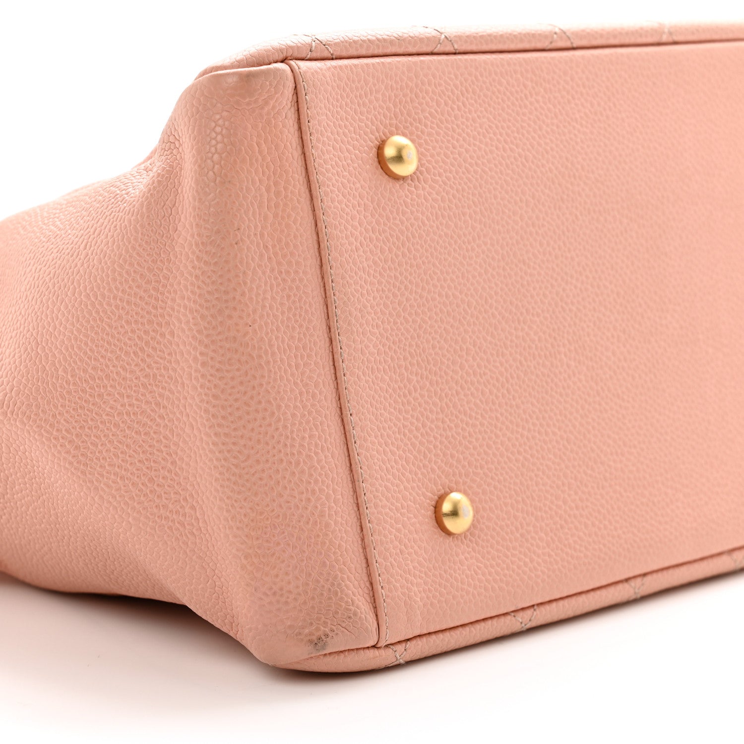 Chanel Caviar Quilted Petit Timeless Shopping Tote PTT Pink 10 of 16