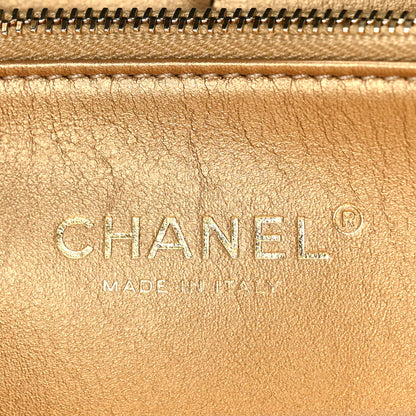 Chanel Lambskin Quilted Coco Midnight Clutch Black 6 of 9