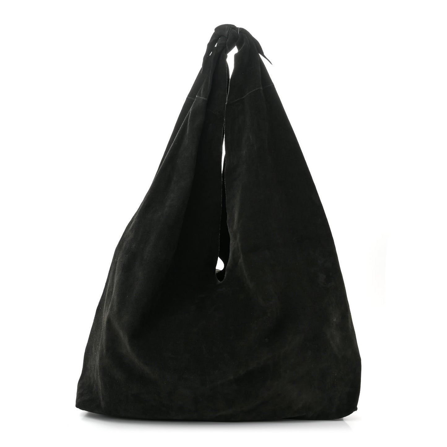 Suede Bindle Bag Espresso