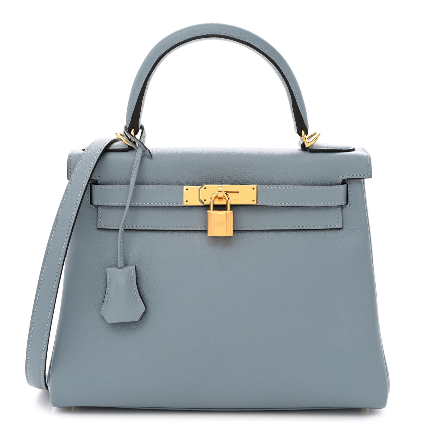 Evercolor Kelly Retourne 28 Bleu Lin