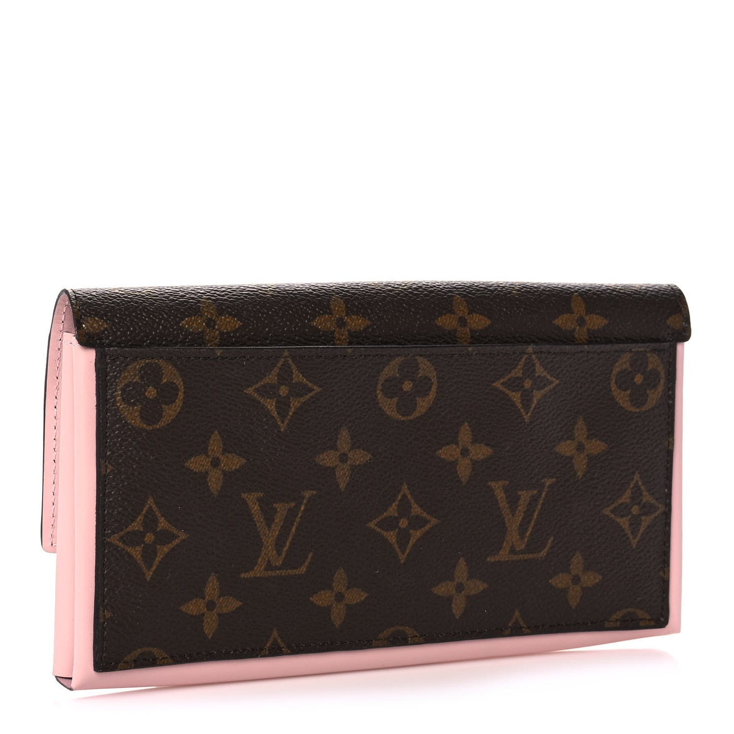 Monogram Flore Wallet Rose Ballerine