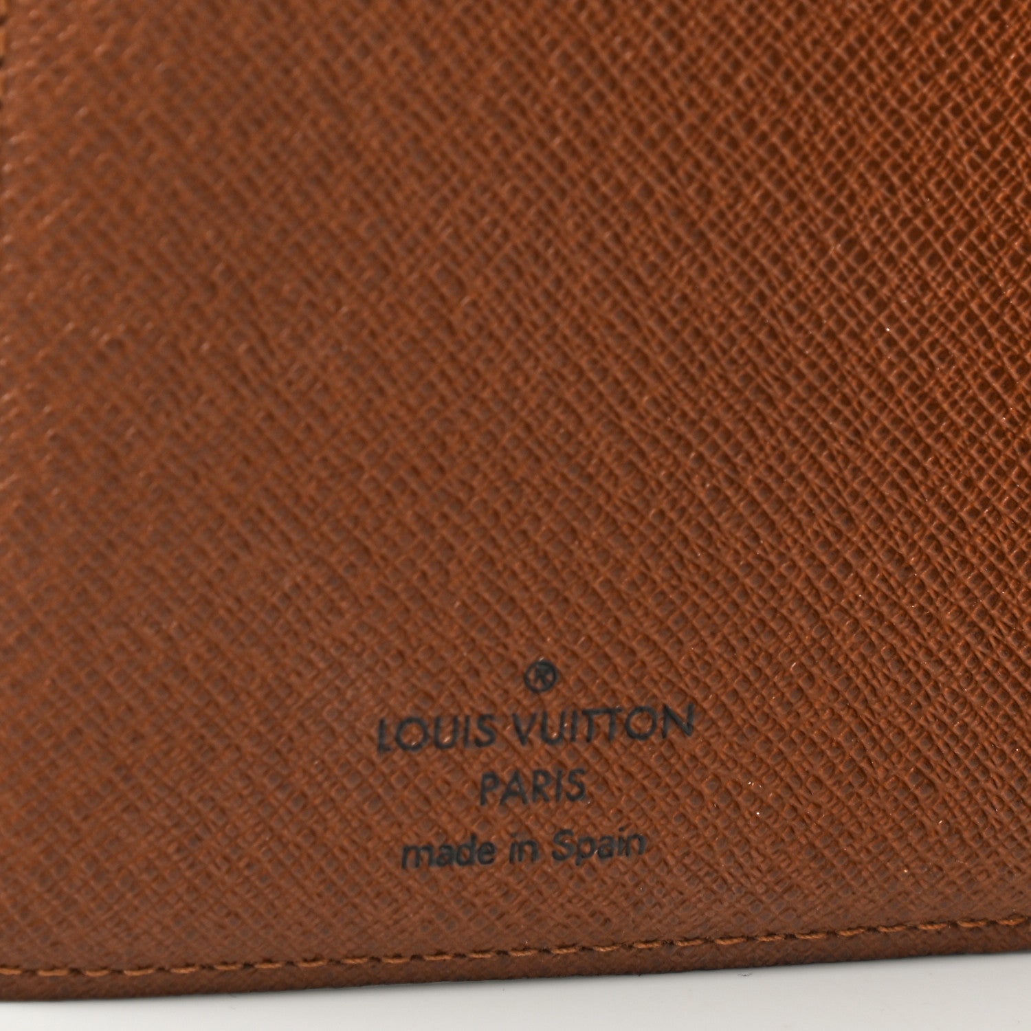Louis Vuitton Monogram Checkbook Holder Case Wallet 6 of 7