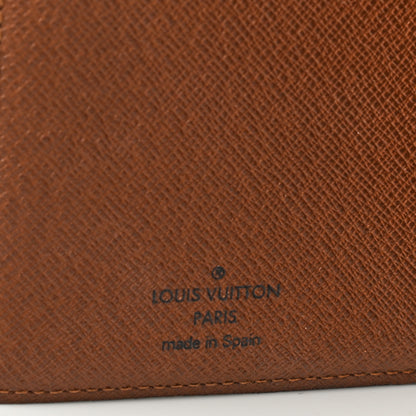 Louis Vuitton Monogram Checkbook Holder Case Wallet 6 of 7