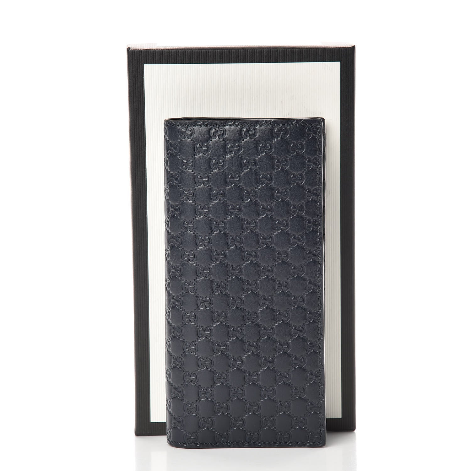 Gucci Microguccissima Bi-Fold Organizer Wallet Blue 8 of 8