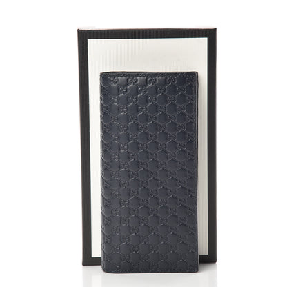 Gucci Microguccissima Bi-Fold Organizer Wallet Blue 8 of 8