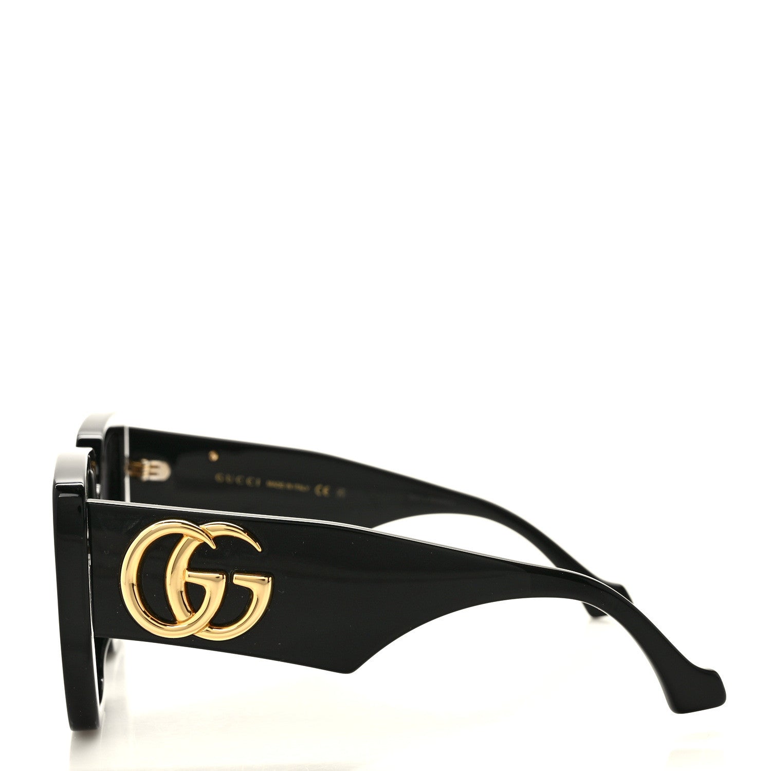 Gucci Acetate Square Frame Sunglasses GG0956S Black 3 of 8