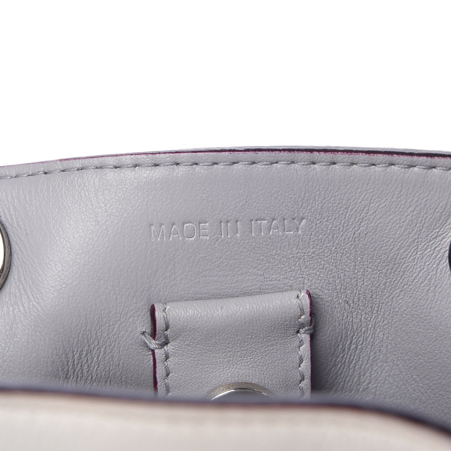 Christian Dior Calfskin Small Diorissimo White Grey 8 of 16