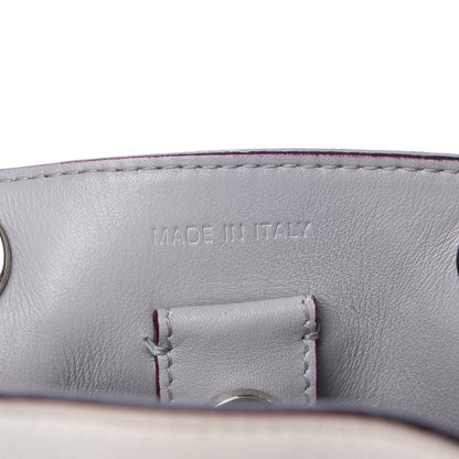 Christian Dior Calfskin Small Diorissimo White Grey 8 of 16