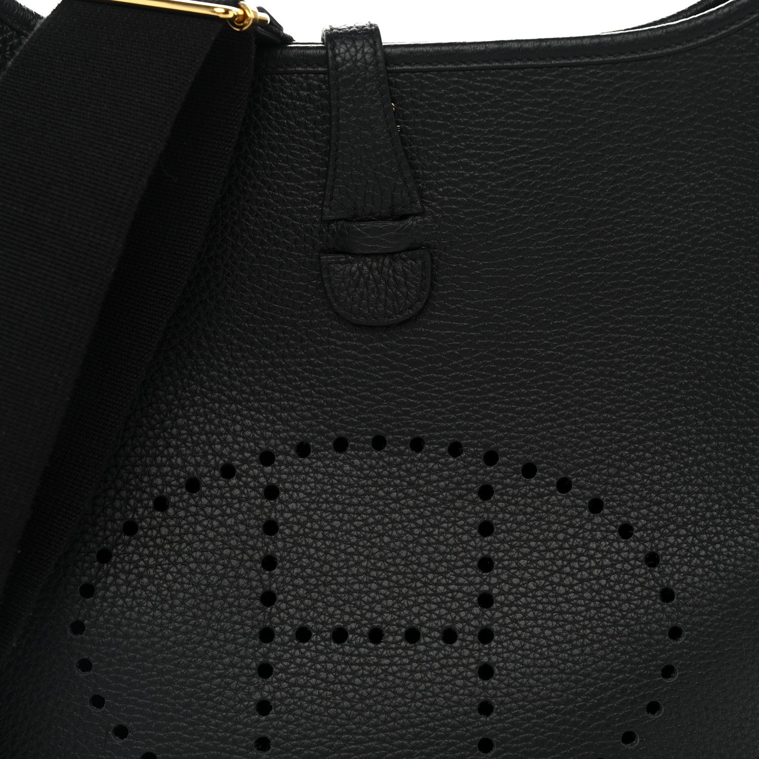 Hermes Taurillon Clemence Evelyne III PM Black 8 of 11