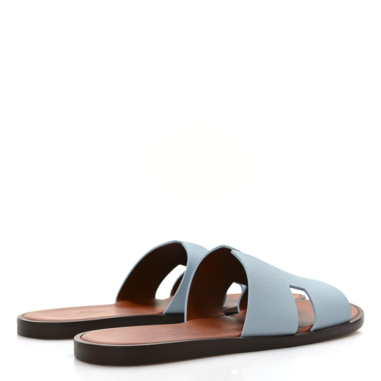 Hermes Epsom Mens Izmir Sandals 44 Vert D'eau Naturel 4 of 8
