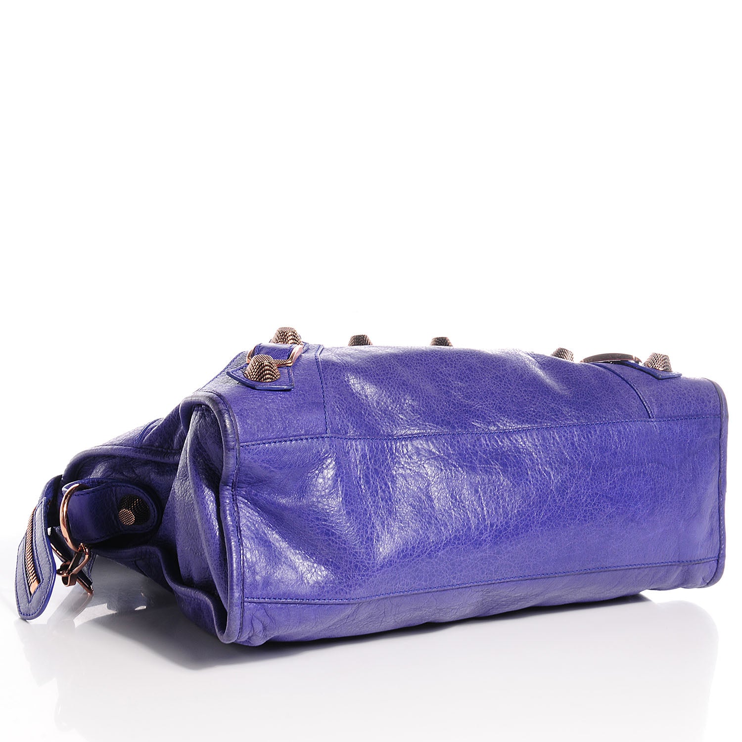 Balenciaga Agneau Giant 21 Rose Gold Hardware City Bleu Lavande 4 of 10