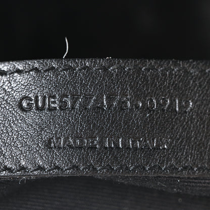 Saint Laurent Patent Lambskin Quilted Medium Loulou Puffer Monogram Chain Satchel Black 7 of 10