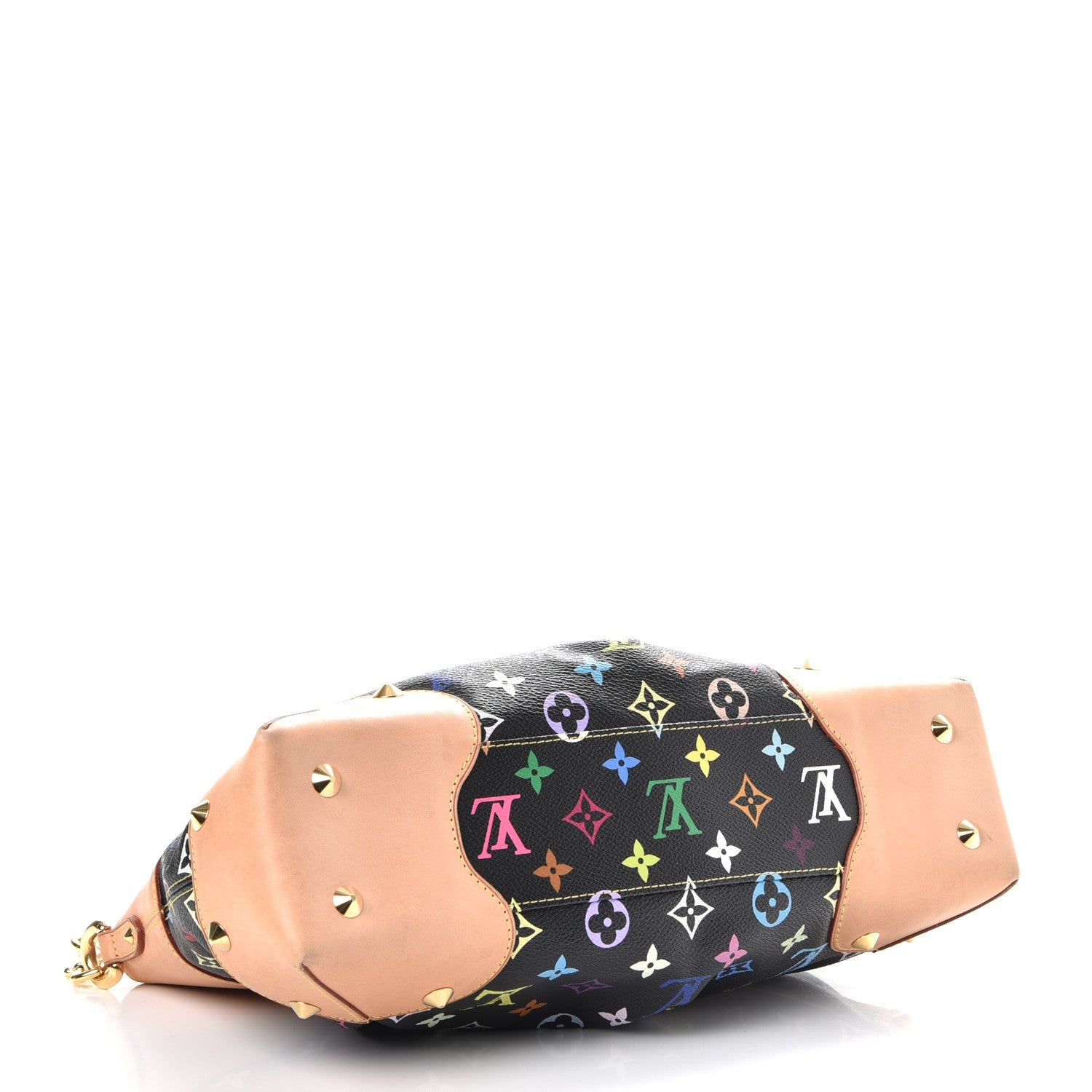 Louis Vuitton Monogram Multicolor Judy MM Black 4 of 10