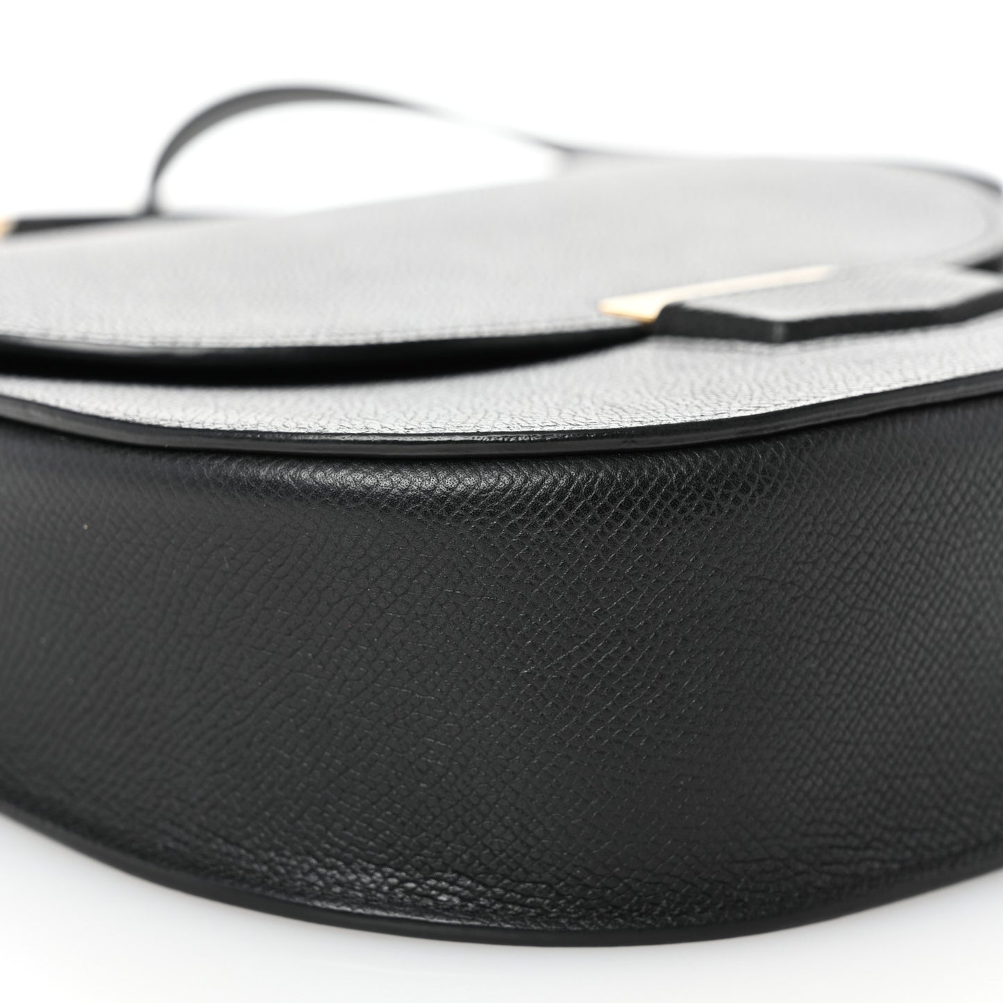 Grained Calfskin Compact Trotteur Black