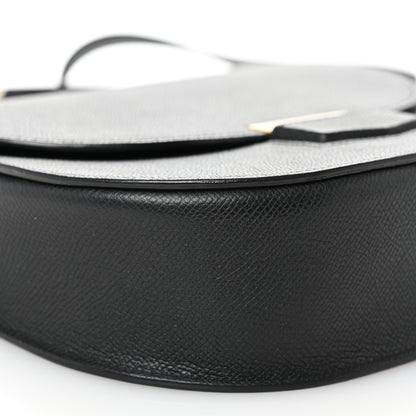 Celine Grained Calfskin Compact Trotteur Black 9 of 10