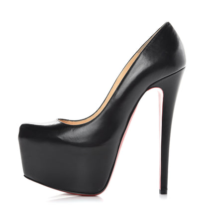 Christian Louboutin Kid Daffodile 160 Pumps 36.5 Black 1 of 8