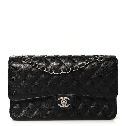 Chanel Caviar Quilted Medium Double Flap Black 1 of 10