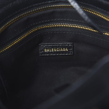 Balenciaga Agneau Classic Gold Hardware S City Graffiti Logo Strap Black 7 of 11