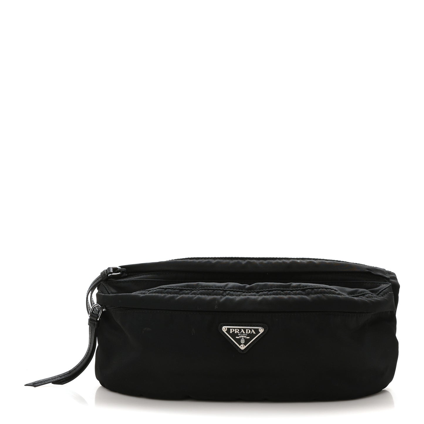 Tessuto Nylon Montagna Belt Bag Black