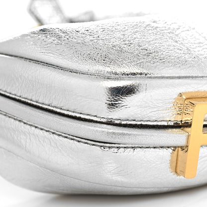 Fendi Rock Millenium Nano Fendigraphy Hobo Charm Argento 8 of 10