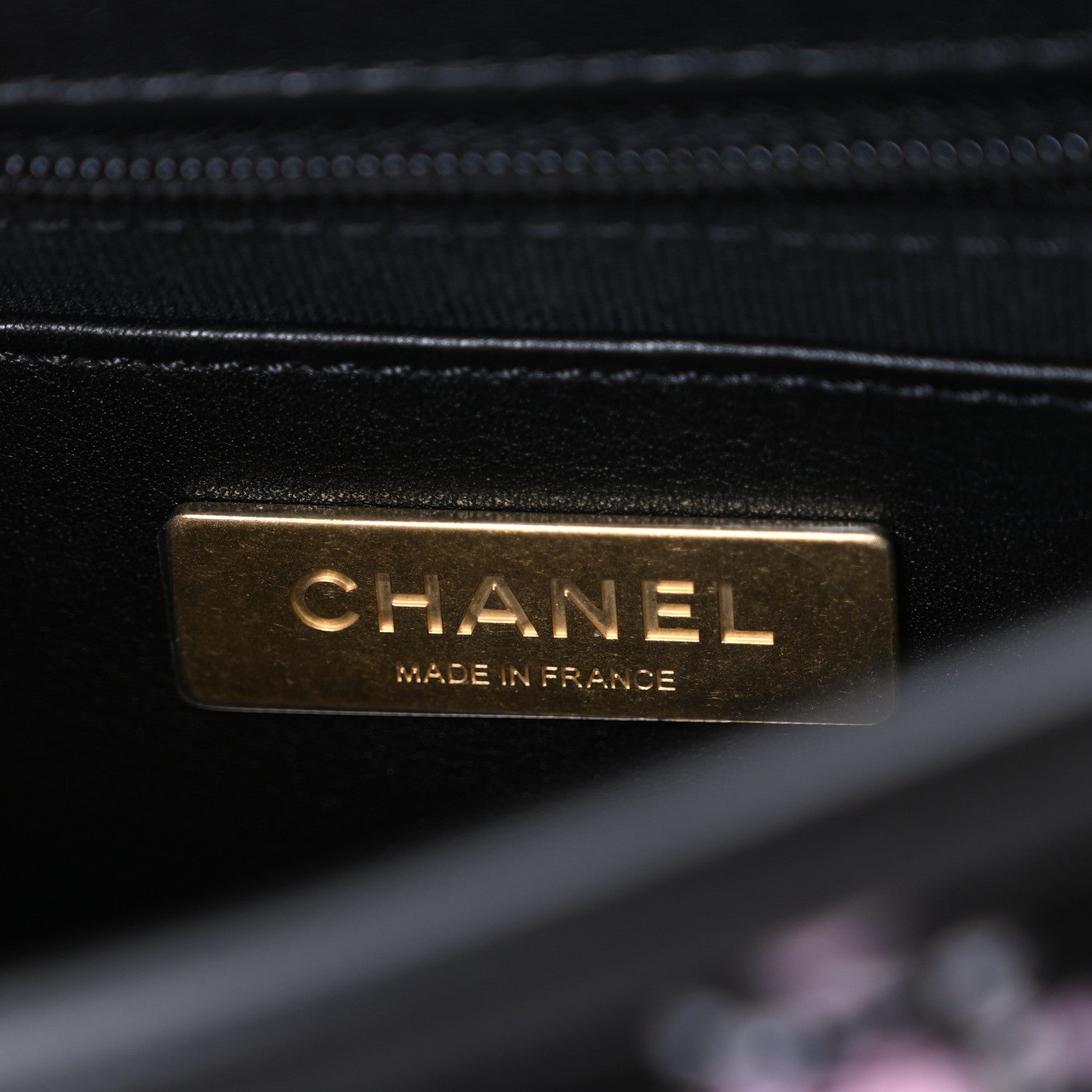 Chanel Tweed Calfskin School Memory Mini Top Handle Flap Black Pink White 6 of 10