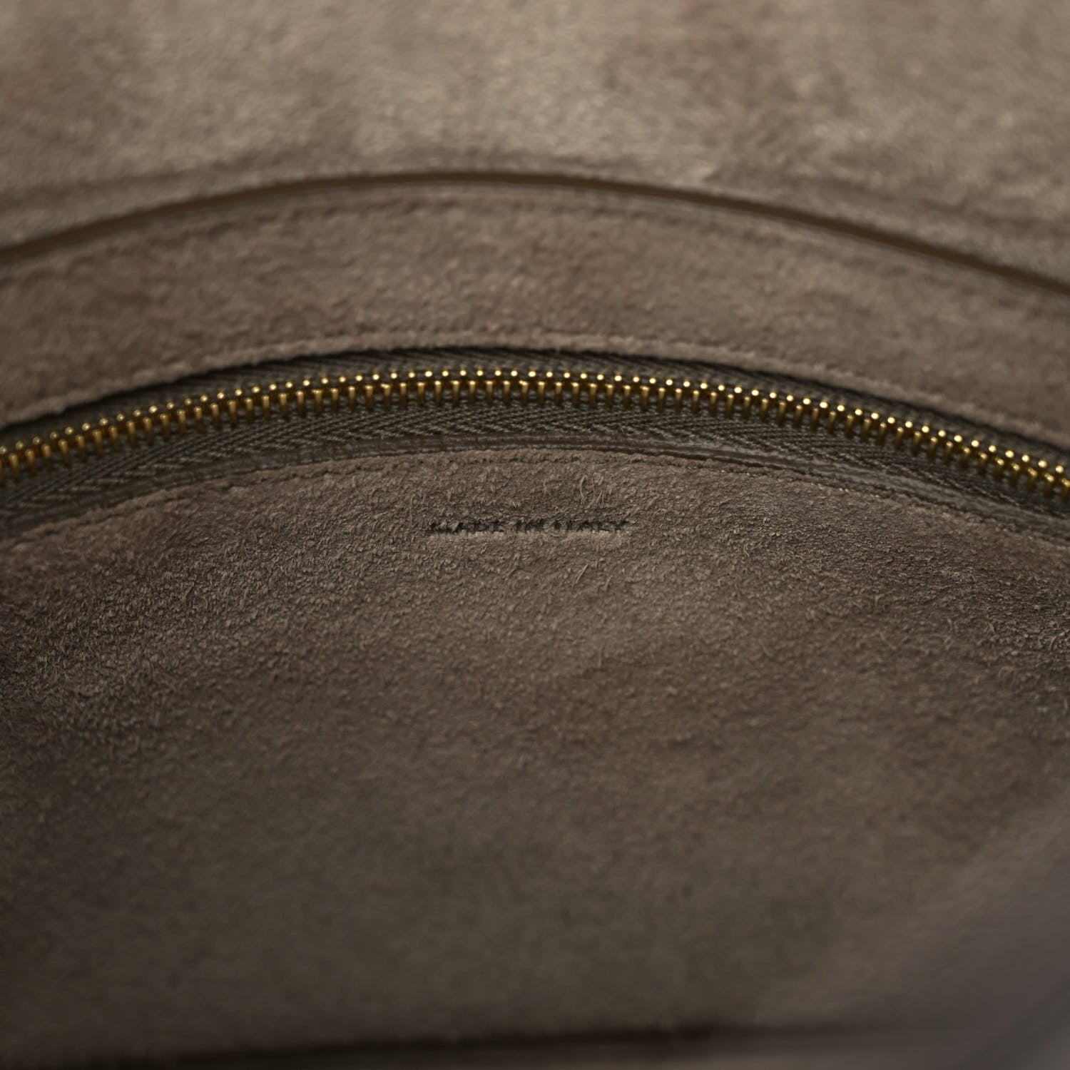 Celine Soft Grained Calfskin Small Sangle Bucket Bag Taupe 8 of 9
