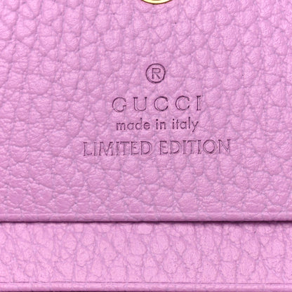 Gucci Dollar Calfskin Bosco Card Case Wallet Malva 7 of 11