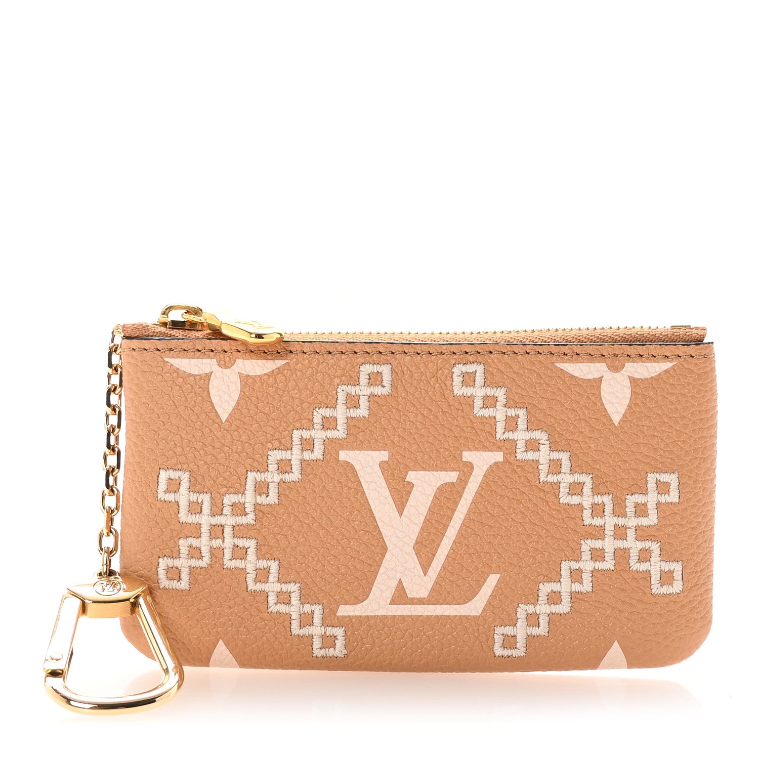 Louis Vuitton Empreinte Monogram Giant Broderies Key Pouch Arizona 2 of 14