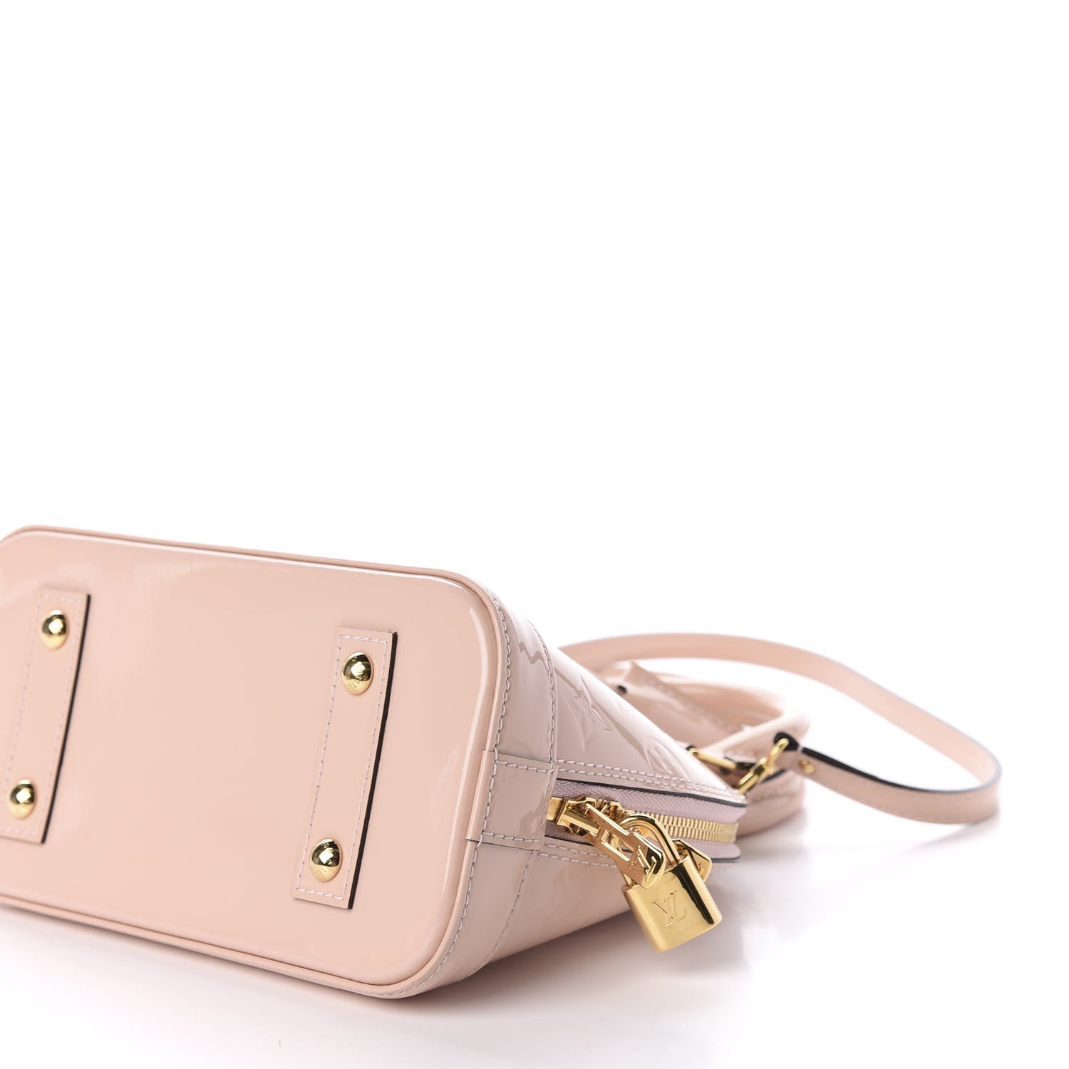 Louis Vuitton Vernis Alma BB Rose Ballerine 7 of 10