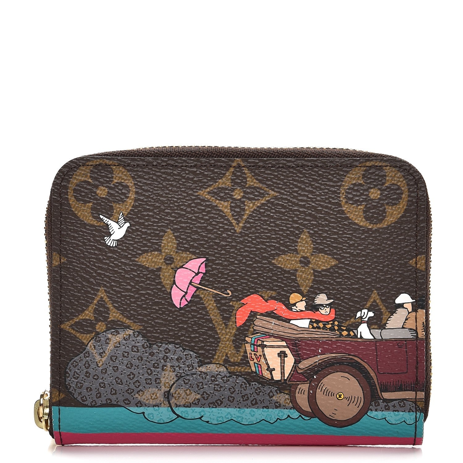 Louis Vuitton Monogram 2015 Christmas Animation Zippy Coin Purse 1 of 7