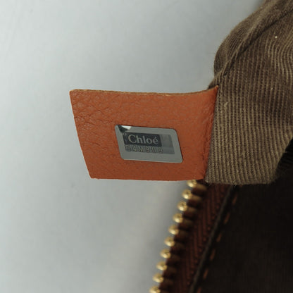 Chloe Calfskin Medium Marcie Satchel Tan 8 of 8