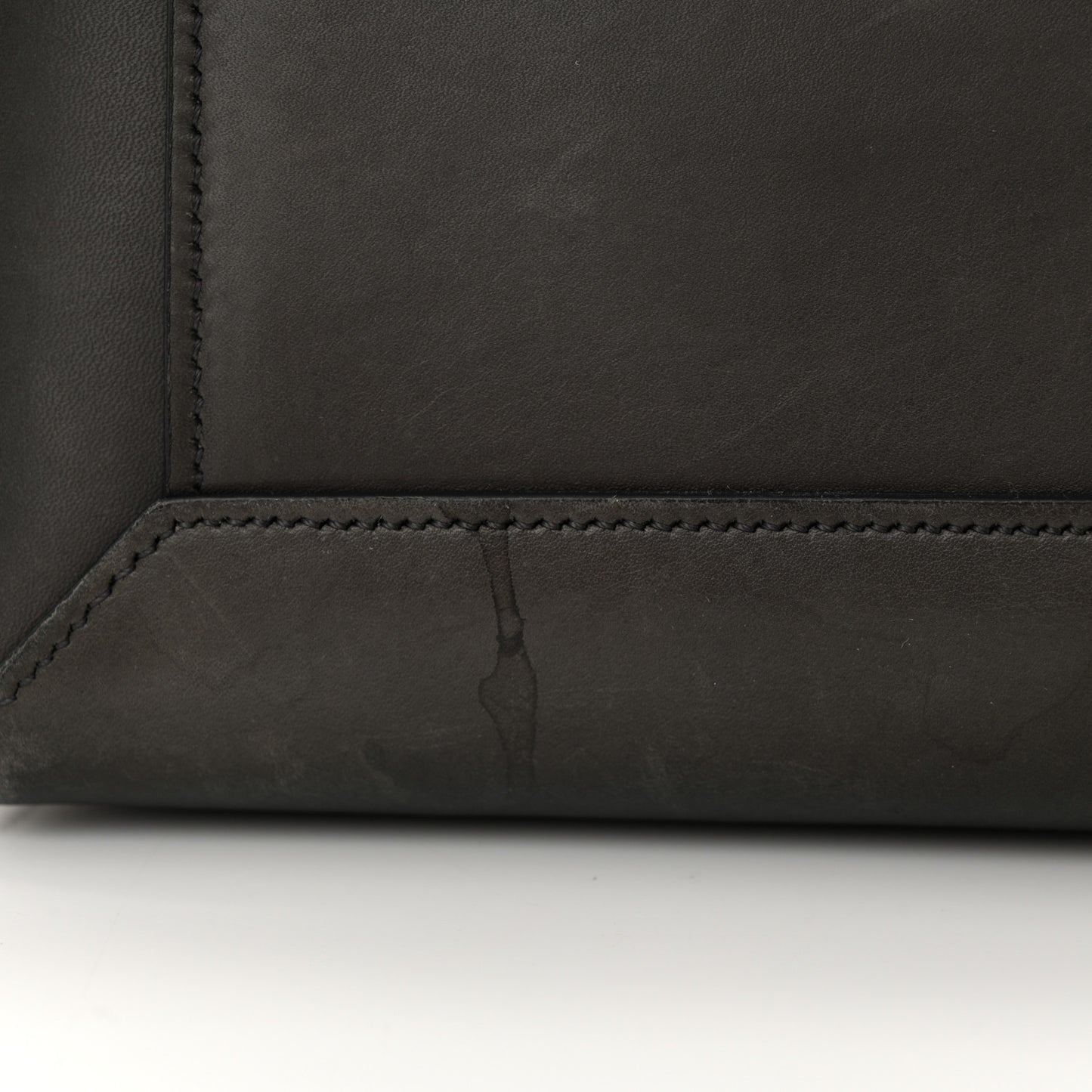 Smooth Calfskin Micro Belt Bag Grey