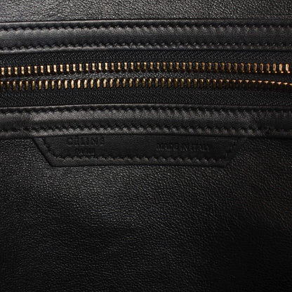 Celine Smooth Calfskin Mini Luggage Black 7 of 8