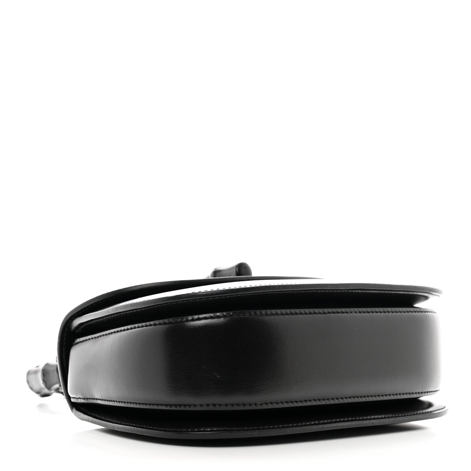 Gucci Boarded Dyana Lux Calfskin Web Monochrome Small Bamboo 1947 Top Handle Bag Black 4 of 9