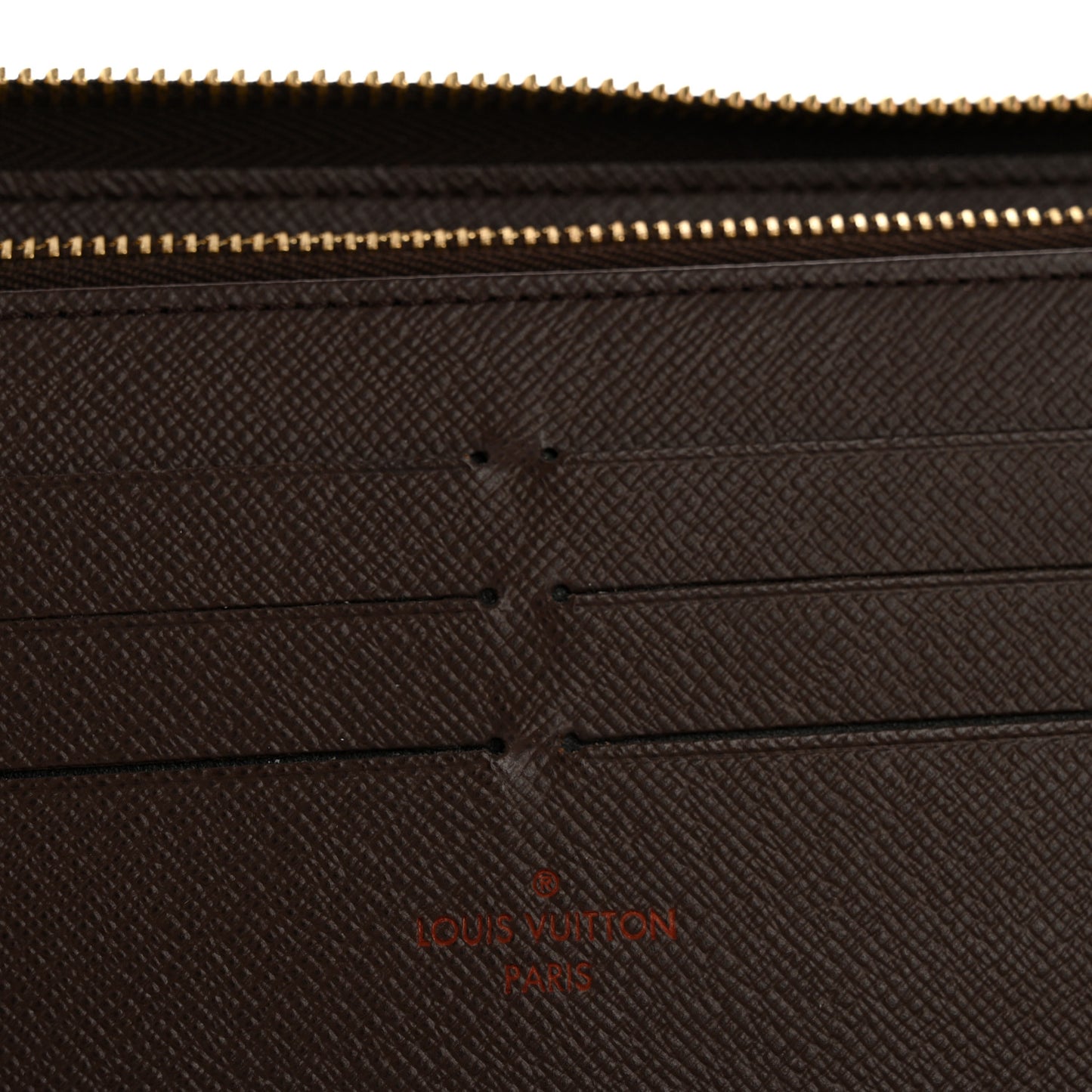 Damier Ebene Zippy Organizer Wallet