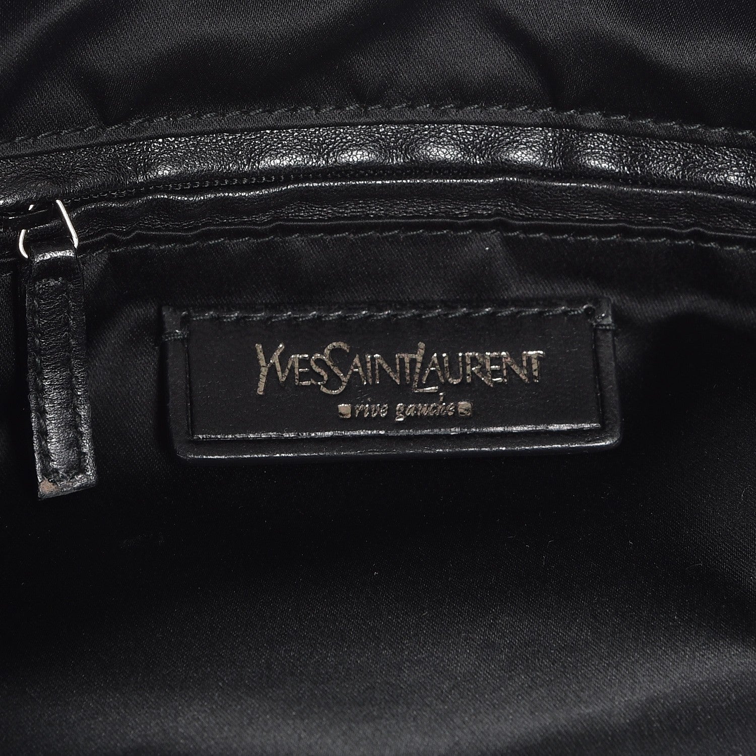 Saint Laurent Goatskin Small Roady Hobo Black 6 of 7