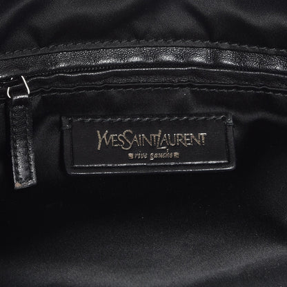 Saint Laurent Goatskin Small Roady Hobo Black 6 of 7