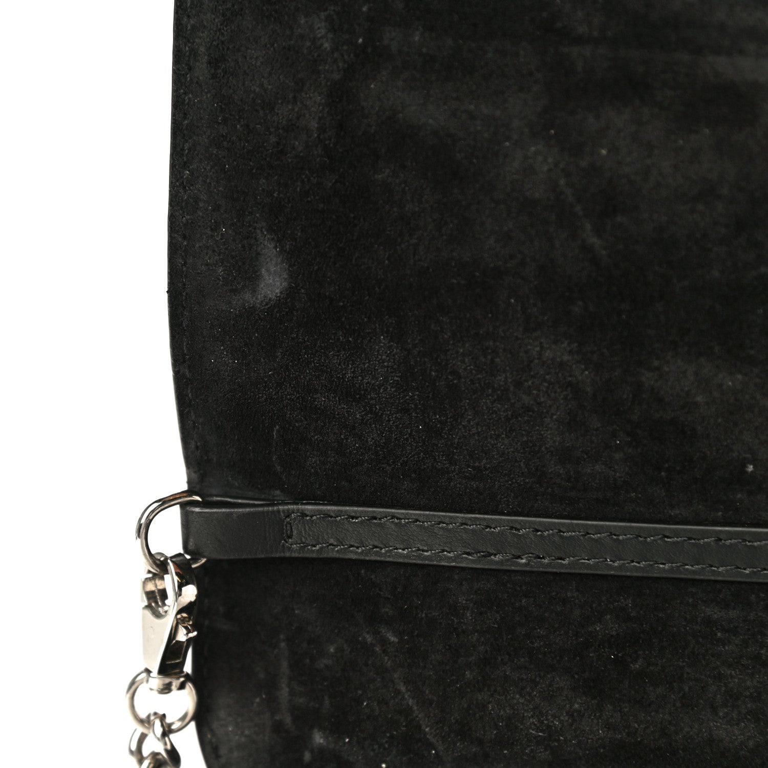 Christian Louboutin Calfskin Love RubyLou Clutch Black 13 of 14