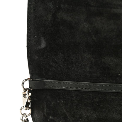 Christian Louboutin Calfskin Love RubyLou Clutch Black 13 of 14