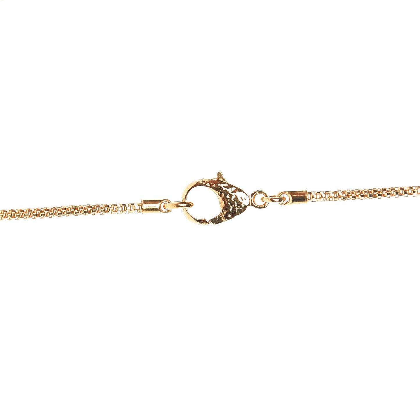 Resin Along The Nile CC Pendant Necklace Gold Black