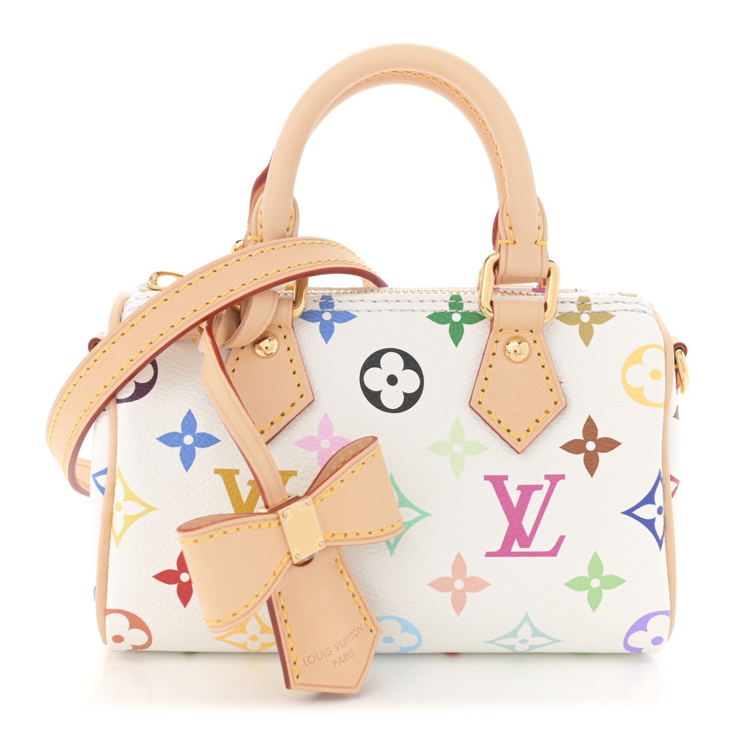 Louis Vuitton LV X TM Monogram Multicolor Nano Speedy White 1 of 10