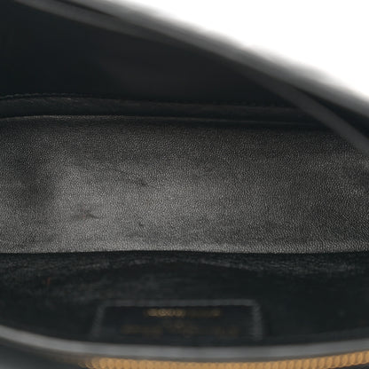 Christian Dior Calfskin Cannage Small Caro Bag Black 5 of 12
