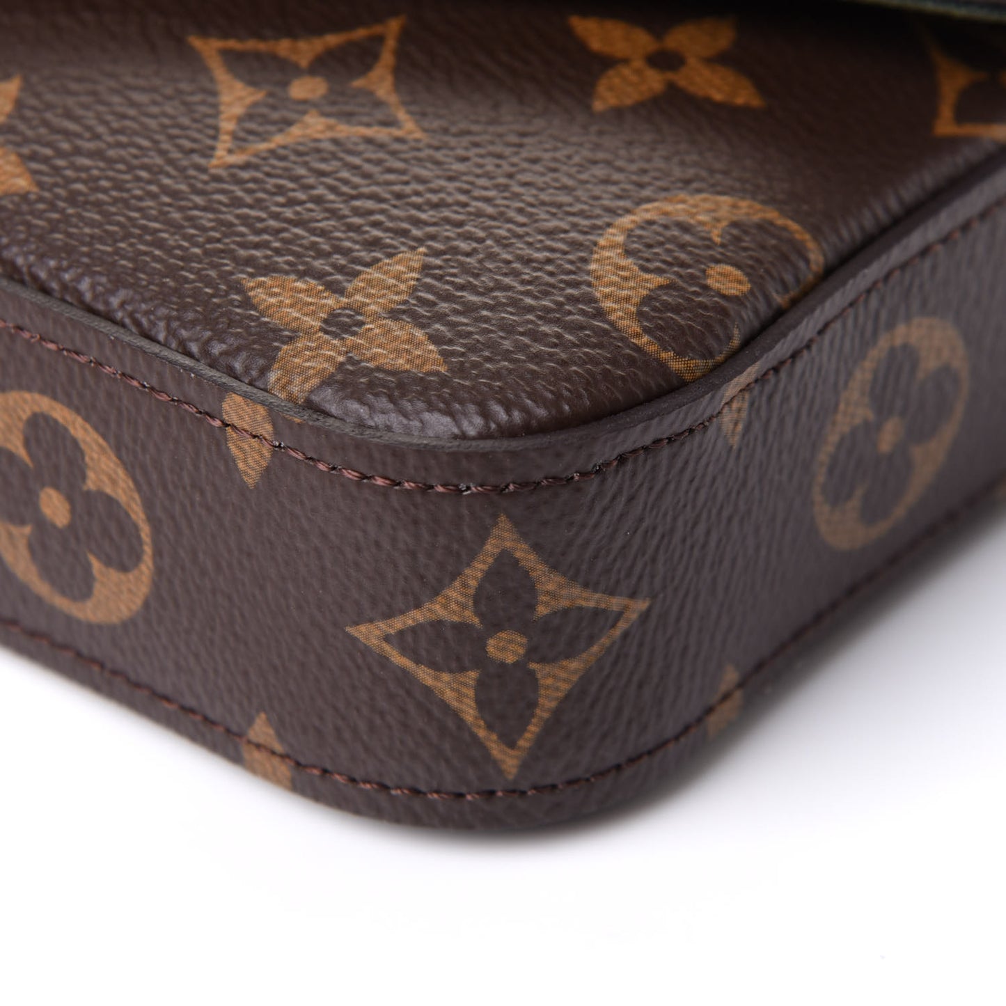 Monogram Felicie Strap & Go Kaki