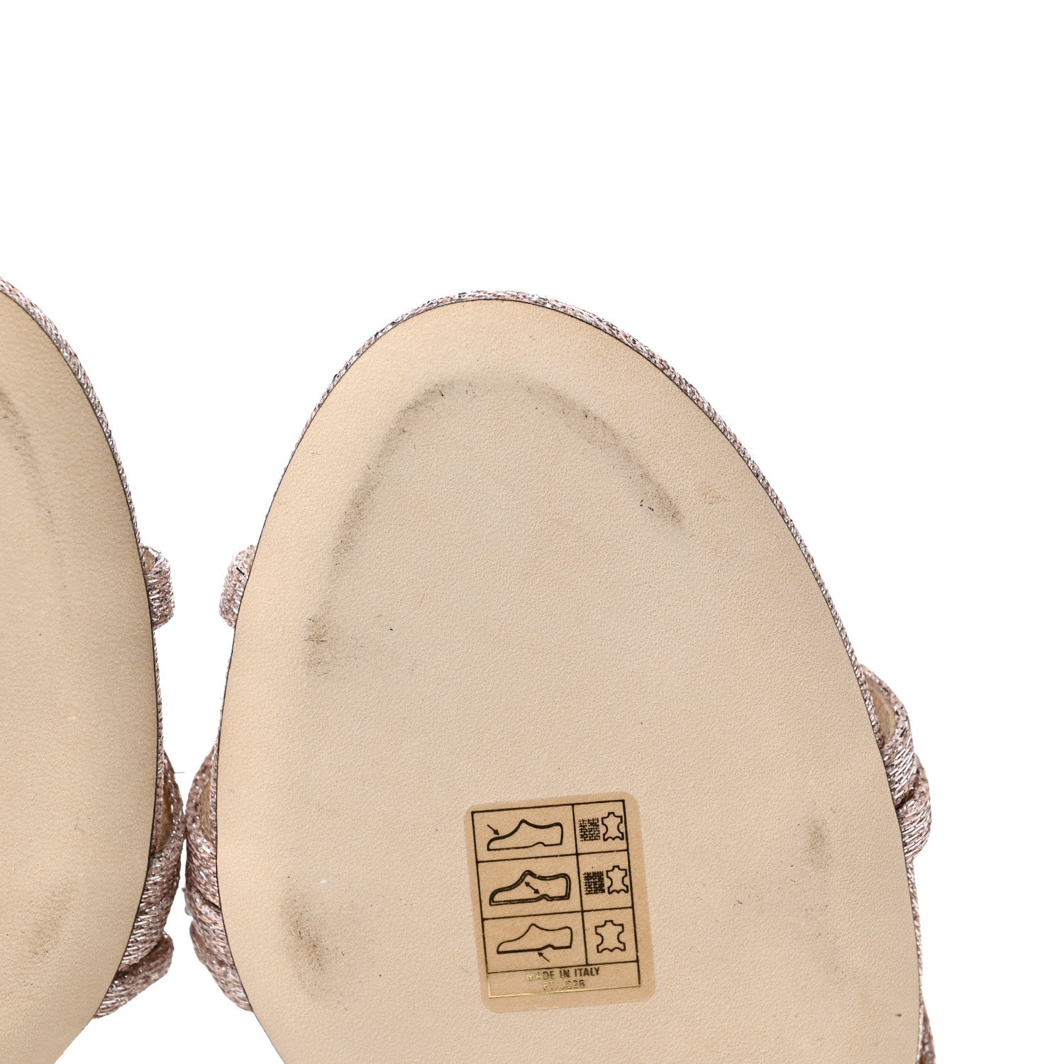 Jimmy Choo Crystal Thaia 100 Sandal 37.5 Ballet Pink 9 of 11