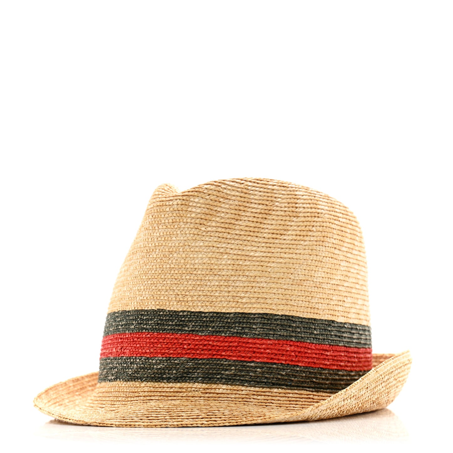 Abaca Straw Web Fedora Hat L