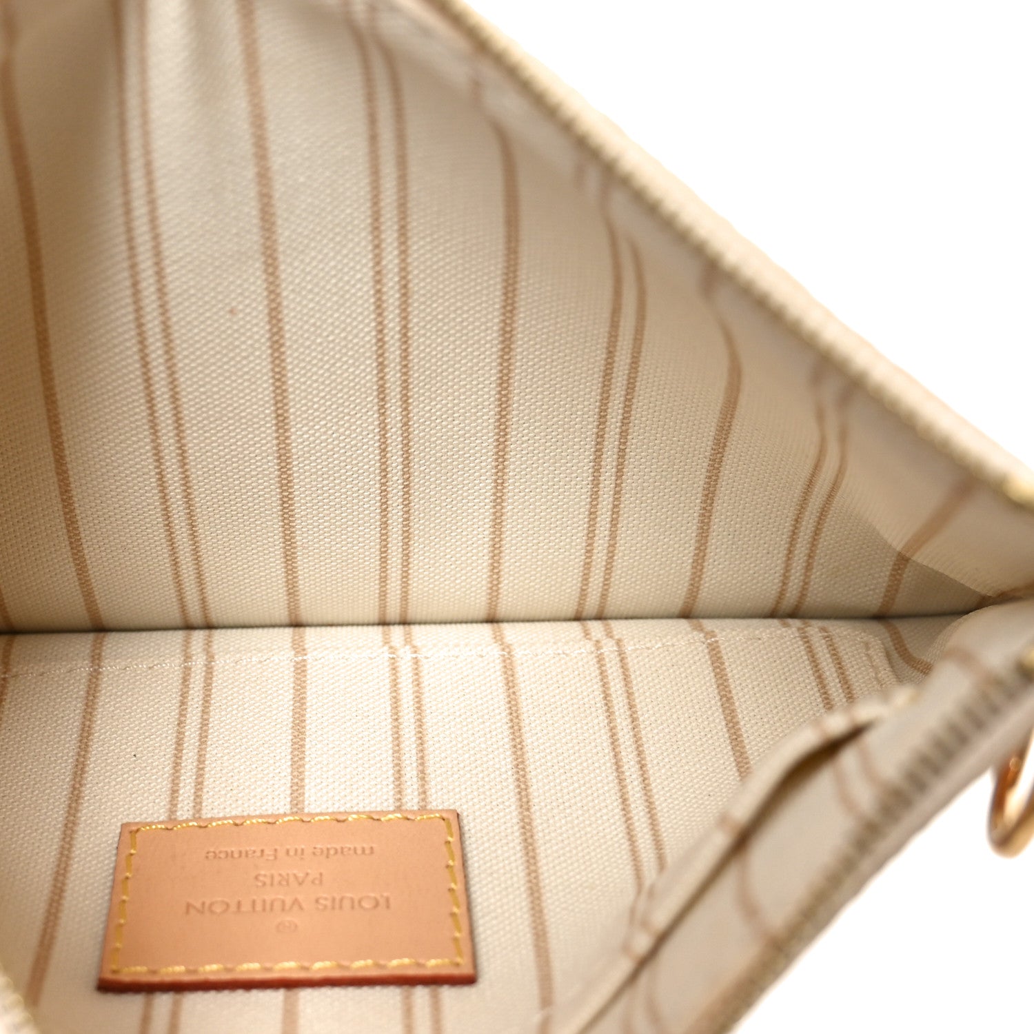 Louis Vuitton Damier Azur Neverfull PM Pochette 5 of 6