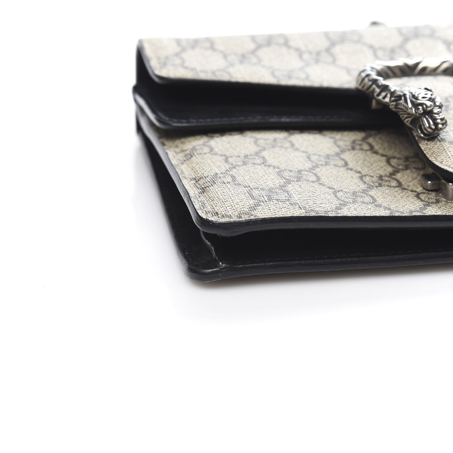 Gucci GG Supreme Monogram Mini Dionysus Shoulder Bag Black 9 of 11