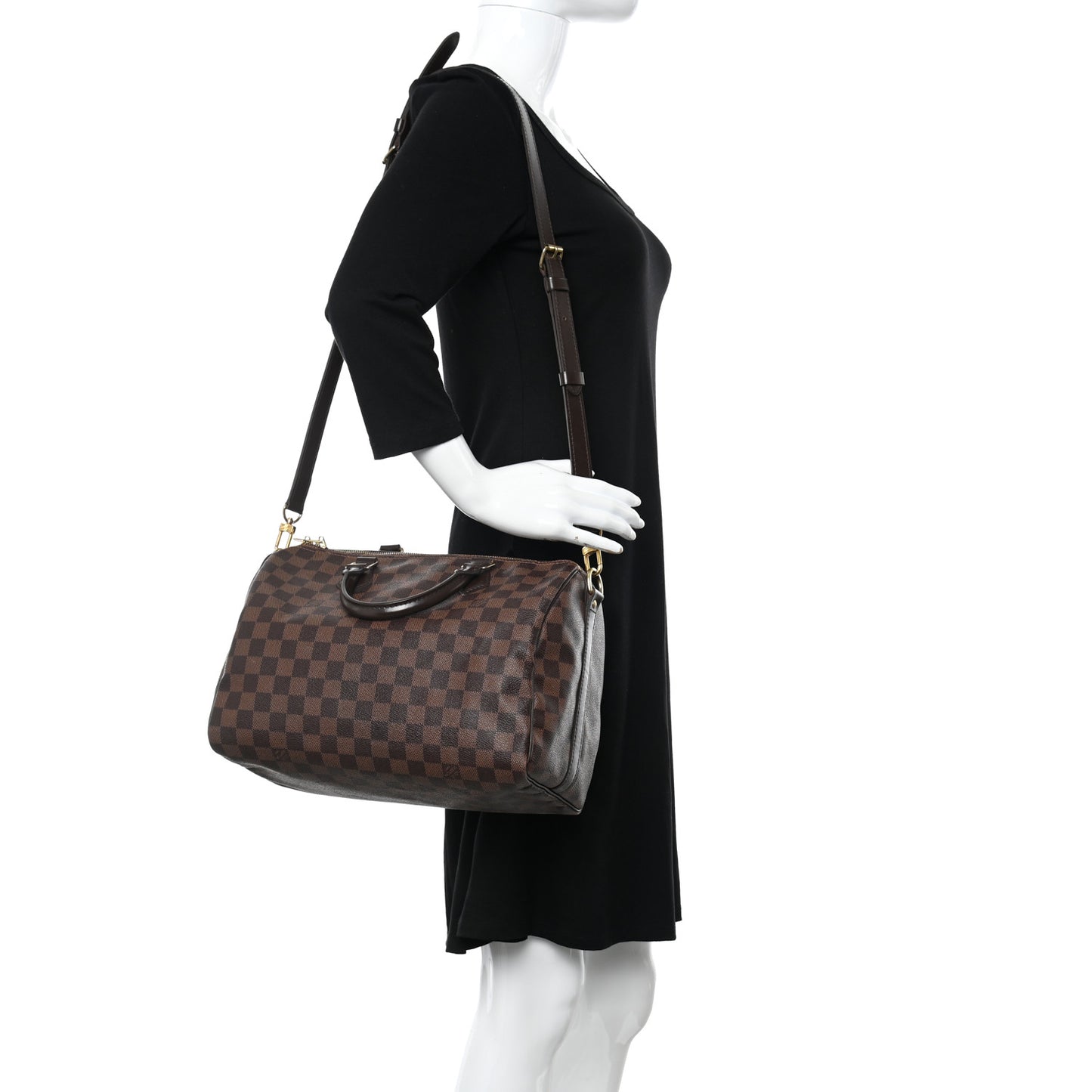 Damier Ebene Speedy Bandouliere 30
