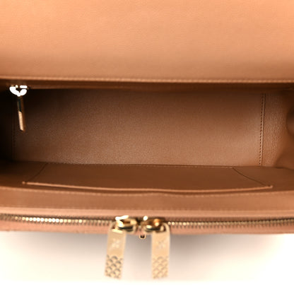 Chanel Caviar Quilted Large Business Affinity Flap Camel 5 of 11