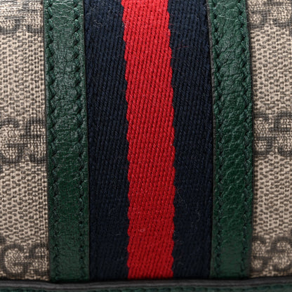 Gucci Soft GG Supreme Monogram Neo VintageWeb Skull Medium Duffle Bag Beige New Acero Green 15 of 20